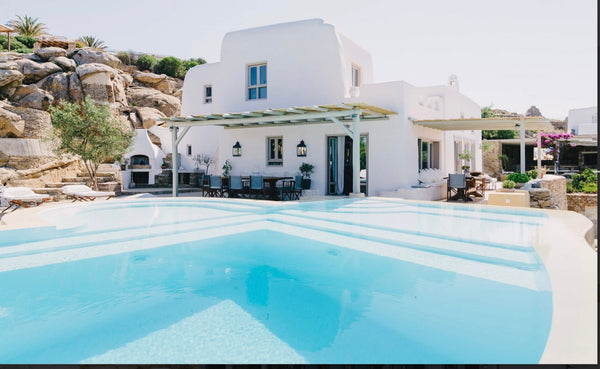 The property enjoys one of the most panoramic and beautiful views of Mykonos. It Boynton Beach, FL Villa Bird's Eye View Entire home vacation rental 20279093
