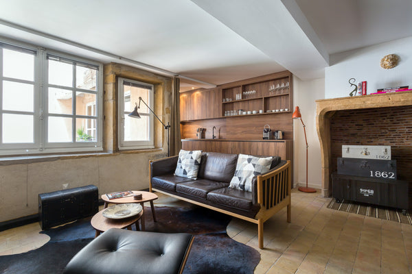 Furnished by an architect, this 50m² luxury apartment, located in the heart of t Lyon, France Havane - location t2 - lyon 1 Entire rental unit vacation rental 26114796
