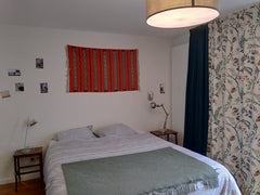 A very cosy room, quite and cool, in a living area. There is a desktop, a chair, Schaerbeek, Belgium Room with garden Private room in townhouse vacation rental 35758250