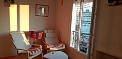 Idéal pour un séjour parisien de quelques jours, mon appartement est à votre dis Paris, France Charmant 2 pièces - calme et lumineux - 32m² Entire rental unit vacation rental 23945804