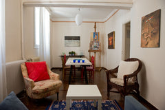 This is a lower ground floor flat, an easygoing, arty space with a small balcony Athens, Attica, Greece Downtown artistic retreat, Neapoli, Central Athens Entire rental unit vacation rental 21314860