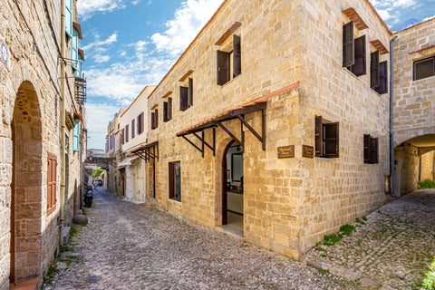 The apartments have kept the original stone built style that takes you back cent Rhodes, Greece Medieval Poems II in Rhodes Old Town Entire home vacation rental 644100196528675383