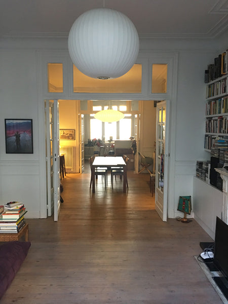 The apartment is big, with a nice and cosy bedroom and a large living-room along Brussels, Belgium Elegant and Spacious Apartment in St Gilles Entire rental unit vacation rental 14784479