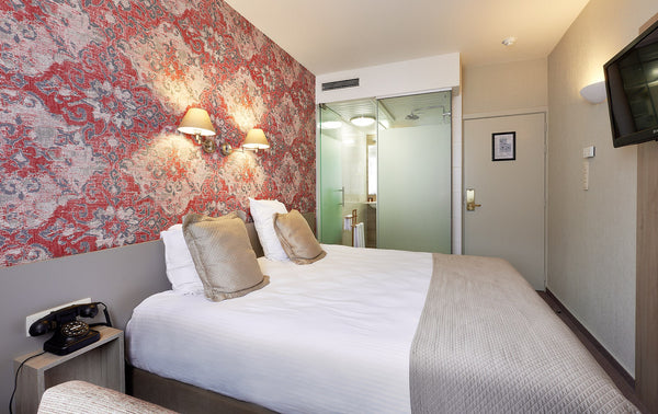 Most Standard Double rooms have beds of 180cm wide and 2m in length. There are o Brussels, Belgium Standard Double Room Room in hotel vacation rental 42423392