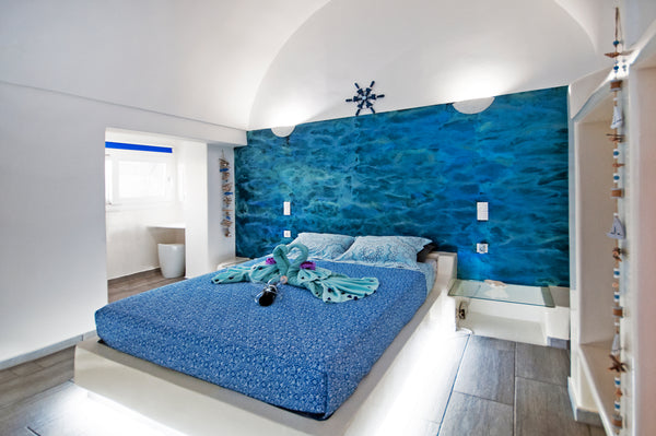 Just new entry renovated luxury house Blue Dream Villa is situated in the centre Kamari, Greece BLUE DREAM SANTORINI VILLA WITH PRIVATE JACUZZI Entire rental unit vacation rental 13266568