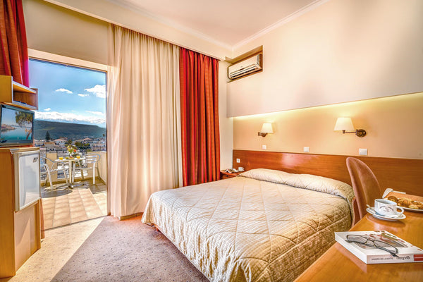Room size 15 m² <br />Larger guest room with balcony.<br />In your bathroom: <br Chania, Greece Superior Double Hotel Room with view in Chania Room in hotel vacation rental 32376663