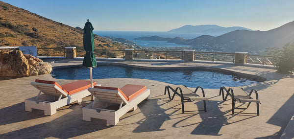 Beautiful new house, fully furnished with breathtaking view of the Aegean. Acces Abilene, TX Aegean Villas Ios: Villa HOPE Cycladic home vacation rental 16798296