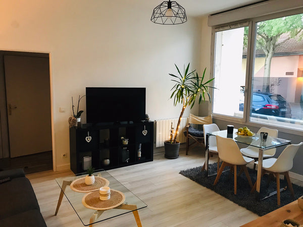 Appartement cosy et lumineux situé au RDC donnant sur une rue calme.<br />Il se  Lyon, France Appartement cosy à deux pas des transports Entire rental unit vacation rental 34153839