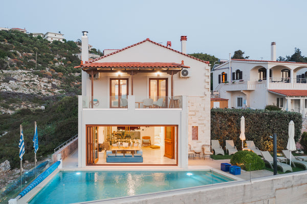 Features of Luxury Villa Almy<br /><br />✩ Infinity Heated Pool<br />✩ Sea View< Chania, Greece Almy Luxury Villa ✩ Sea View ✩ Gym & Sauna Entire villa vacation rental 27349059