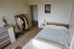 I am renting out my room in the flat I share with my roommate/sister. I will be  Paris, France Big sunny room in the East of Paris Private room in rental unit vacation rental 22723236