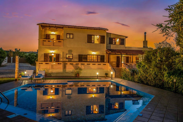 Unique Villa at Maleme, Chania,with 3 bedrooms for 7 persons.Building is 300 sq  Chania, Greece Villa Alexia Entire villa vacation rental 3408042