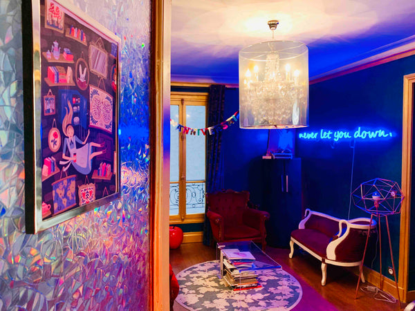 Where come to my small secret castle!<br />It's quiet, stylish, with friendly ne Paris, France Artist designed flat in central area Montparnasse Entire rental unit vacation rental 6069875