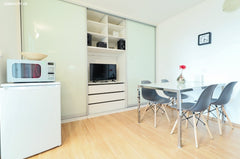 The Apartment is situated next to the underground station line B - Invalidovna.  Prague, Czechia Two-bedroom apartment with great view for 2-3 Entire rental unit vacation rental 4254908