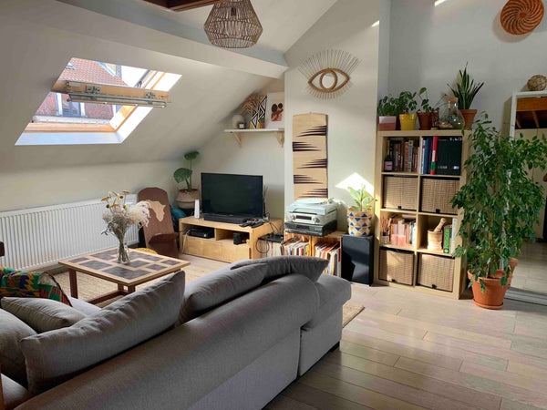 Bienvenu.e.s dans mon petit sanctuaire bien-être doté d'une terrasse où il fait  Brussels, Belgium Bruxelles: appartement lumineux avec terrasse Entire rental unit vacation rental 588869925522598705