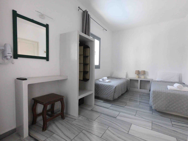 Our Studio is located in the centre of Perissa, 30 meters from the beach (the lo Greece 2 single beds studio 30 meters from Perissa Beach Entire condo vacation rental 37151628