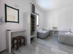 Our Studio is located in the centre of Perissa, 30 meters from the beach (the lo Greece 2 single beds studio 30 meters from Perissa Beach Entire condo vacation rental 37151628