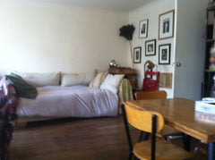 Bonjour;Grand double living  room qui est a dispo avec intimité <br />Salle de b  Happy Private room in rental unit vacation rental 18104224