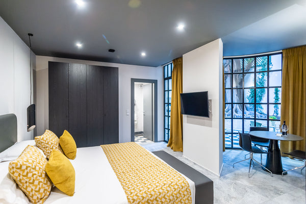 Our Luxury Suite  can comfortably accommodate 2-4 guests. It features wooden flo Athens, Attica, Greece Junior Suite with Terrace  by 33 Solonos Suites Private room in guest suite vacation rental 53637518