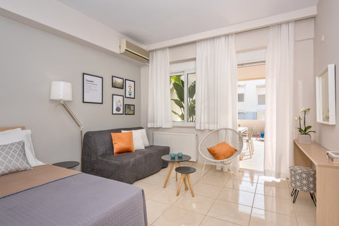 An elegant and soothing apartment of modern design with all the amenities at gre Chania, Greece Chania top spot flat | 2 Entire rental unit vacation rental 24117118