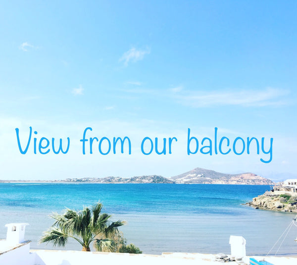 Our place located on Naxos island just a few metres from the beautiful sea of Sa Greece SUITE OF DREAMS-SEA VIEW ROOM-Studios George Room in serviced apartment vacation rental 18957787