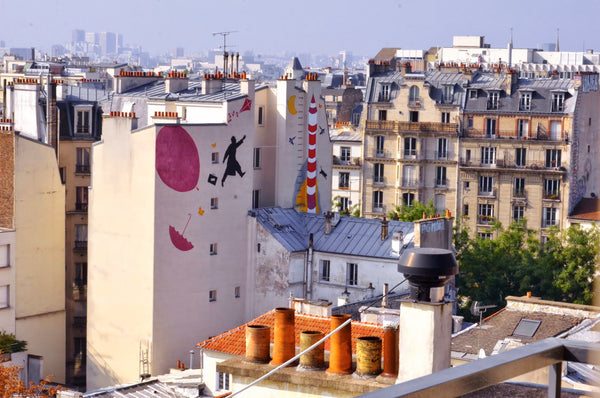Spacious 2 bedroom sun-filled loft with rooftop view over Paris at the center of Paris, France Sunny Paris Ménilmontant Loft Entire rental unit vacation rental 6091337