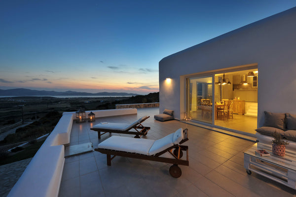 Villa Sunset is a brand new home built in 2015 in the Cycladic architectural sty Neo Psychiko, Greece Villa Sunset Paros Entire villa vacation rental 40717494