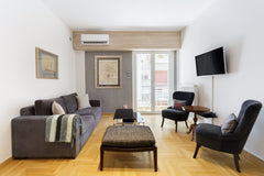 Wonderful refurbished two-bedroom condo on 2nd floor (elevator) of classic Athen Athens, Greece Deluxe Stylish Two Bedroom Condo, Hip Area of Central Athens Entire condo vacation rental 22510011