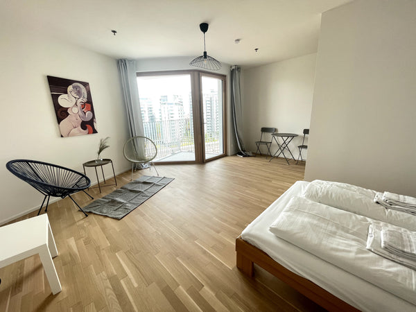 Book now and spend your Viennese days in the BRAND NEW, cozy designed apartment! Vienna, Austria Bright & Modern Flat near Vienna Central Station Entire rental unit vacation rental 713106971114603856