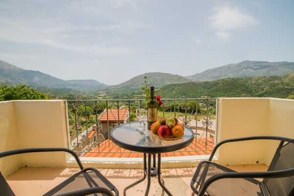 A traditional family hotel in the heart of Crete, situated in the village Throno Crete, Greece Mountain View Rooms for 19 people Private room in bed and breakfast vacation rental 614929876018875415