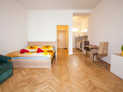 The apartment is comfortable for 3 people. Our apartment is in the perfect locat Prague, Czechia Beautiful apartment near the center of Prague Entire rental unit vacation rental 16991798