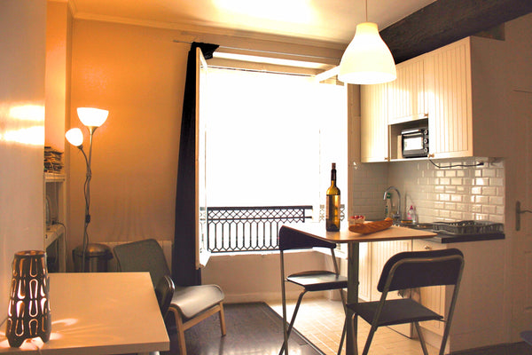 My apartment is perfect for lovers. It's comfortable & typical of the Marais and Paris, France Charming & Cosy Nest in Le Marais Entire rental unit vacation rental 18119085