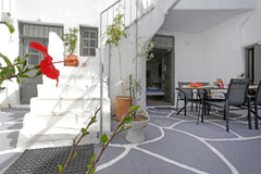 Spacious modern house in the center of Mykonos town. Very comfortable, with yard Greece White room Mykonos town ll Cycladic home vacation rental 43866019