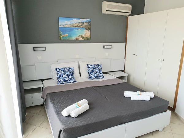 The renovated Blue Eyes Apartments, we offer you excellent service and comfortab Greece BLUE EYES APARTMENTS-apart with 1 bedroom Entire rental unit vacation rental 52460957