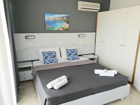 The renovated Blue Eyes Apartments, we offer you excellent service and comfortab Greece BLUE EYES APARTMENTS-apart with 1 bedroom Entire rental unit vacation rental 52460957