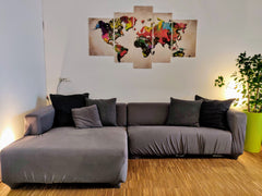 Diese Wohnung ist komplett ausgestattet, da ich selbst hier wohne bzw im Moment   Privates Zimmer in großer und zentraler Wohnung Private room in rental unit vacation rental 37444797