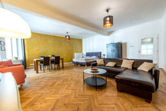 Welcome to my large and airy apartment located in a backstreet of the city cente Prague, Czechia Large Flat - AWESOME LOCATION, from LOCALS for YOU Entire rental unit vacation rental 25248459