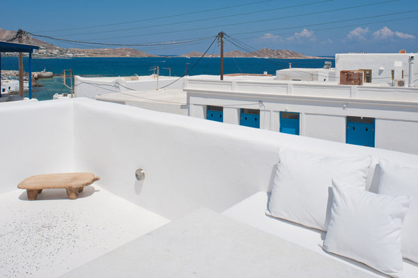 The Olive house is a charming Cycladic style house with a terrace overviewing th Paris, France The Olive House Naoussa Cycladic home vacation rental 27695647