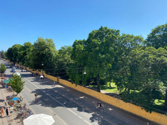 The apartment has lovely rooms with a lot of sunlight during the day. The master Copenhagen, Denmark View to Assistens - Nørrebrogade when it’s best! Entire condo vacation rental 43718646