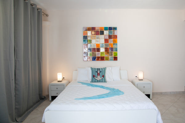 My place is close to Santorini's famous views . You’ll love my place because of  Thera, Greece Superior studio 24, veranda, sunrise and sea view. Private room in earthen home vacation rental 29244631