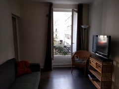 This 31 meters apartment is located in a quiet street, but in the heart of the h Paris, France Spacious aprt at Belleville! Entire rental unit vacation rental 17725710