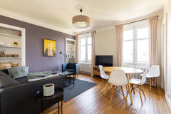 Beautiful 85 m² apartment, completely renovated and fully equipped. Parquet and  Lyon, France Dify Magnifique - Quartier Vaise Entire rental unit vacation rental 696981643182163770