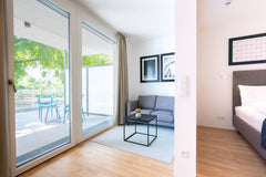 Do you appreciate being in the city – the urban lifestyle, excellent transportat Vienna, Austria Vienna Residence | Modern business apartment with bathtub, shower, air conditioning and garden #6363 Entire rental unit vacation rental 35423998