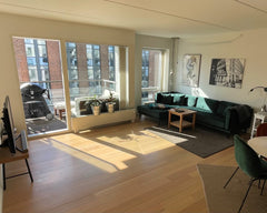 Spacy 95m2 modern apartment with 3 rooms: 1 master bedroom,  1 bunk bed-bedroom  Frederiksberg, Denmark Spacy 95m apartment in vibrant habour area Entire condo vacation rental 642423717172575385
