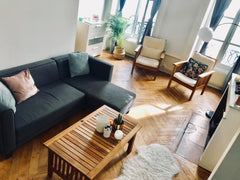 Grande chambre privée avec un lit double, un bureau, grande armoire et rangement Paris, France Chambre privée lit double Guillotière Private room in rental unit vacation rental 30141586