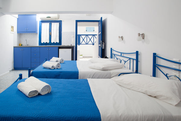 Roula villa Triple Lower level is designed for a family with one kid or 3 friend Perissa, Greece Roula Villa Triple Lower Level Private room in serviced apartment vacation rental 39566886