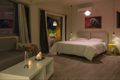 All new apartment 40m2 with spacious bathroom and shower, cozy balcony, fully eq Athens, Greece The "Suite 201" by the Acropolis. Entire rental unit vacation rental 9541663