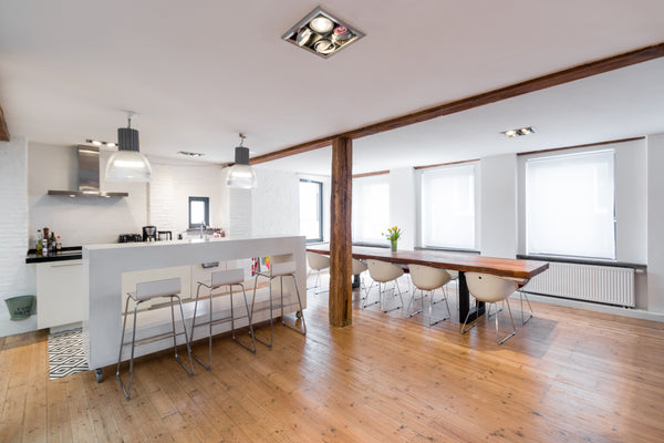 Comfortable, exceptionally spacious (255 m2) loft in historic house, at walking  Ghent, Belgium Big trendy loft, free parking, nearby city centre Entire loft vacation rental 14417354