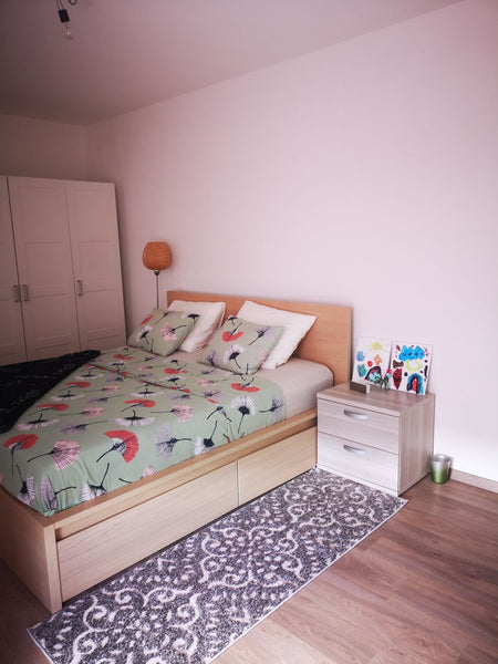 Une superbe chambre avec lit double et une salle de bain privée avec WC (possibi Brussels, Belgium Superbe Chambre et salle de bain privée avec WC. Private room in rental unit vacation rental 44064123