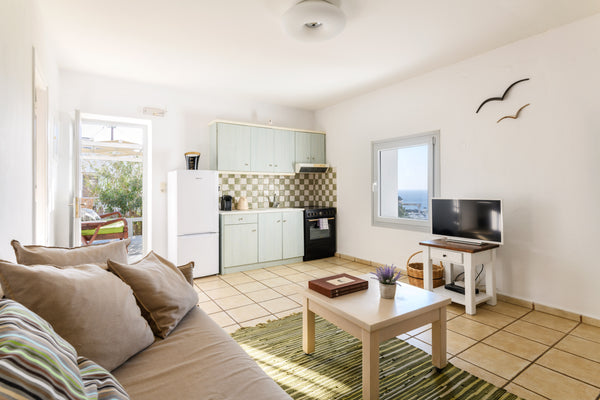 The Superior Suite is located on the ground floor, has an area of 45 sq. m. and  Mykonos, Greece Superior Suite in Mykonos Town Entire serviced apartment vacation rental 17492135