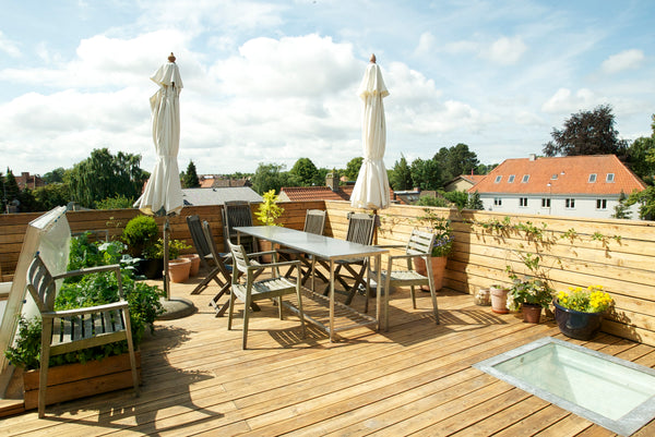 Cool and spacious modernistic villa apartment in attractive Hellerup, 5 km from  Copenhagen, Denmark Stylish villa, roofgarden and beach Entire home vacation rental 1389364